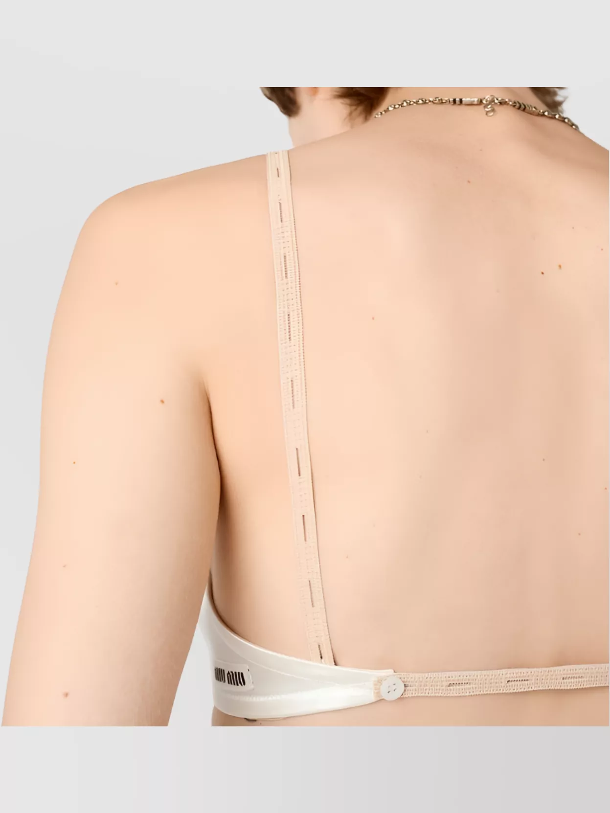 Miu Miu Satin Lingerie Adjustable Straps