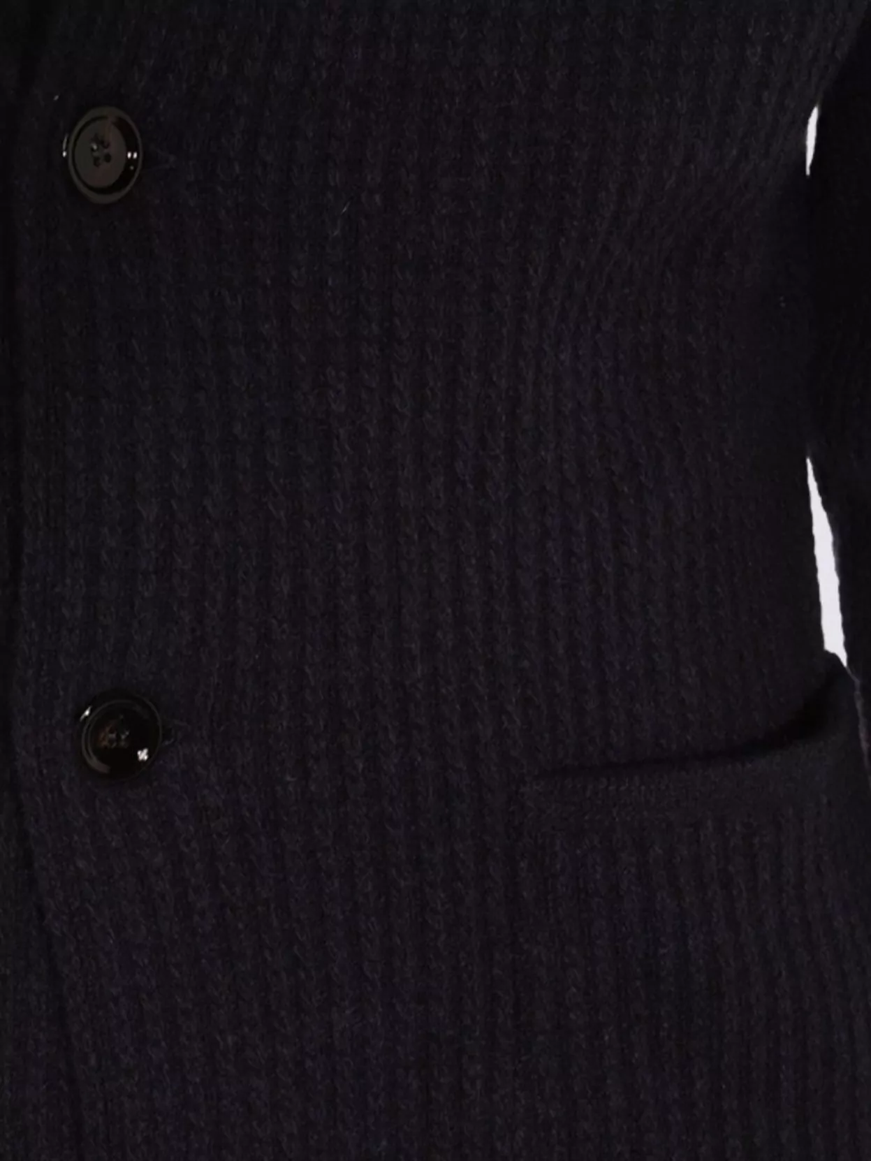 Lardini Ribbed Texture Notch Lapel Front Pockets In Blue