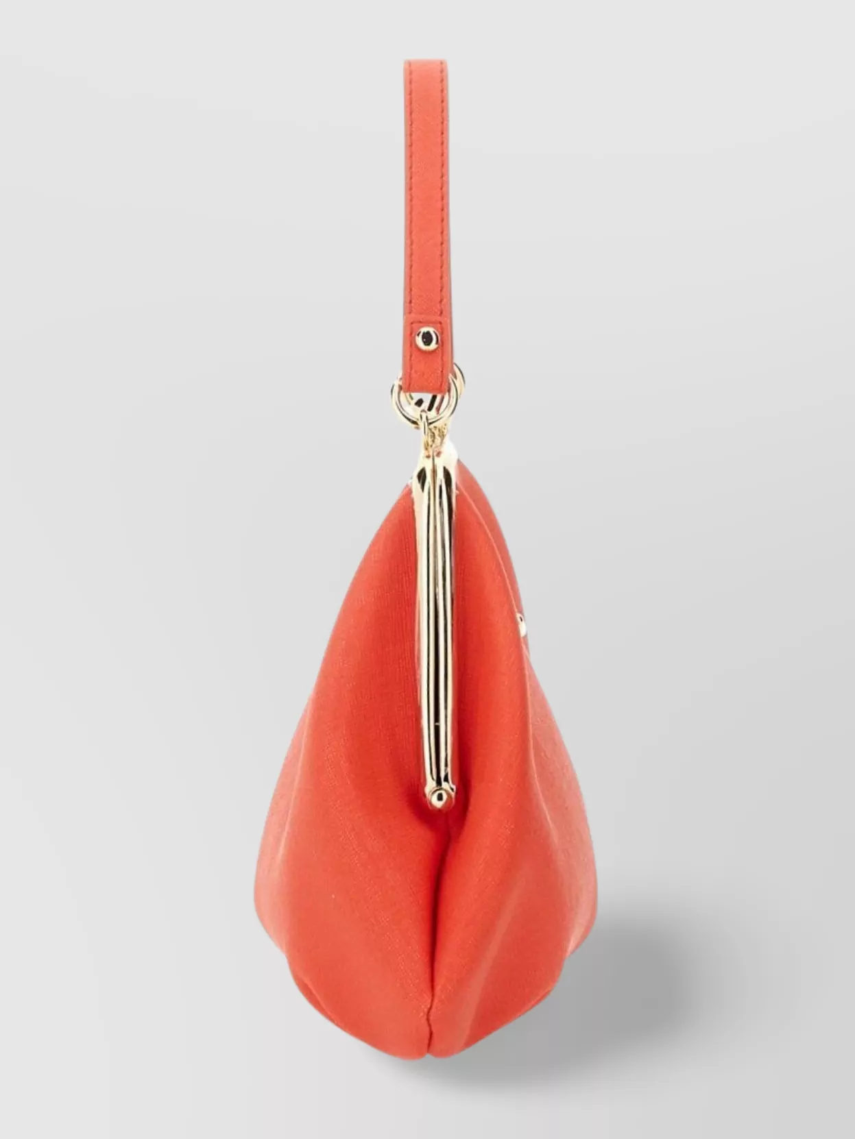 VIVIENNE WESTWOOD "FRAME BAG" WITH CHAIN STRAP AND TOP HANDLE