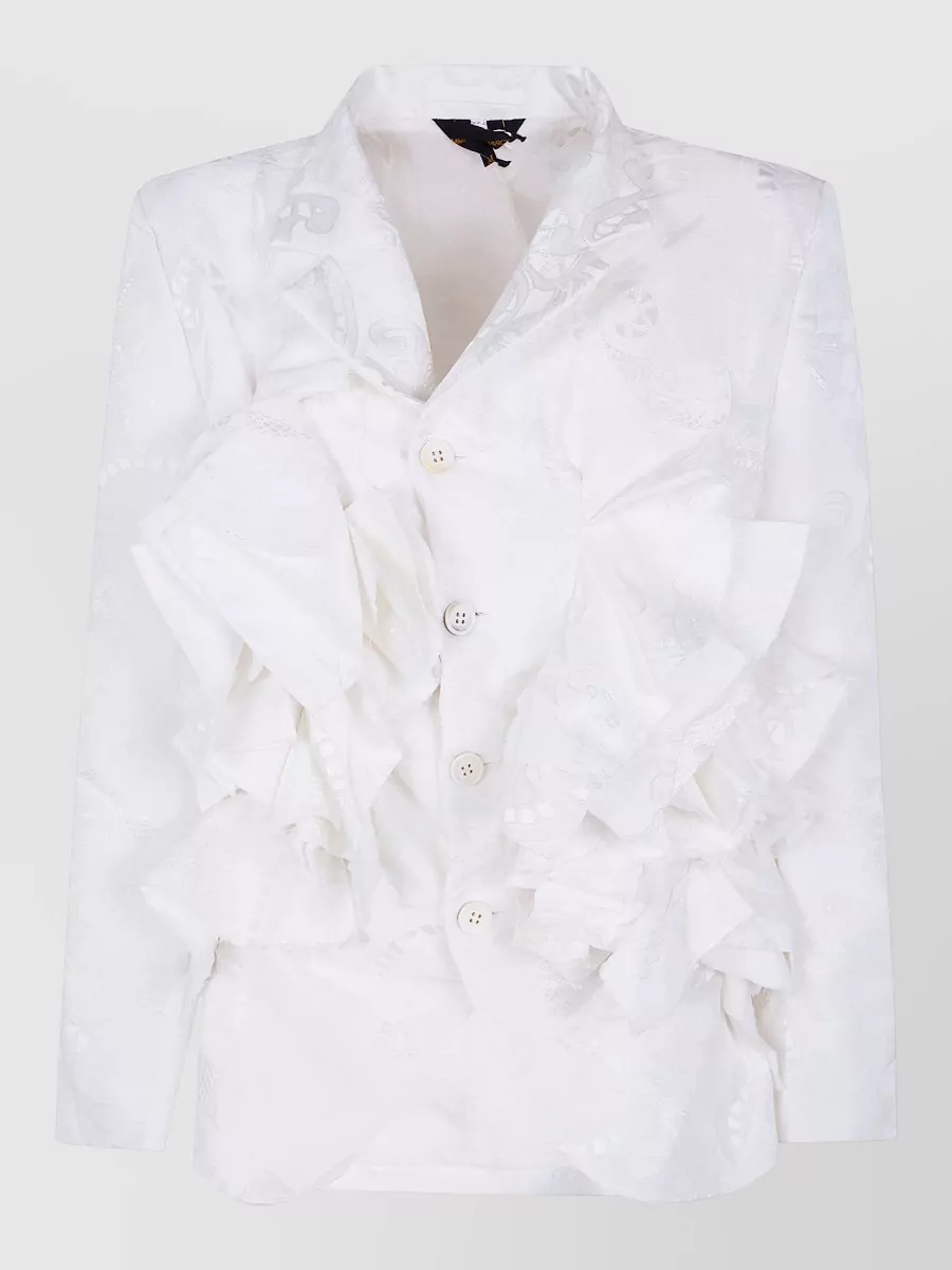 Comme des Garçons Embroidered suit jacket