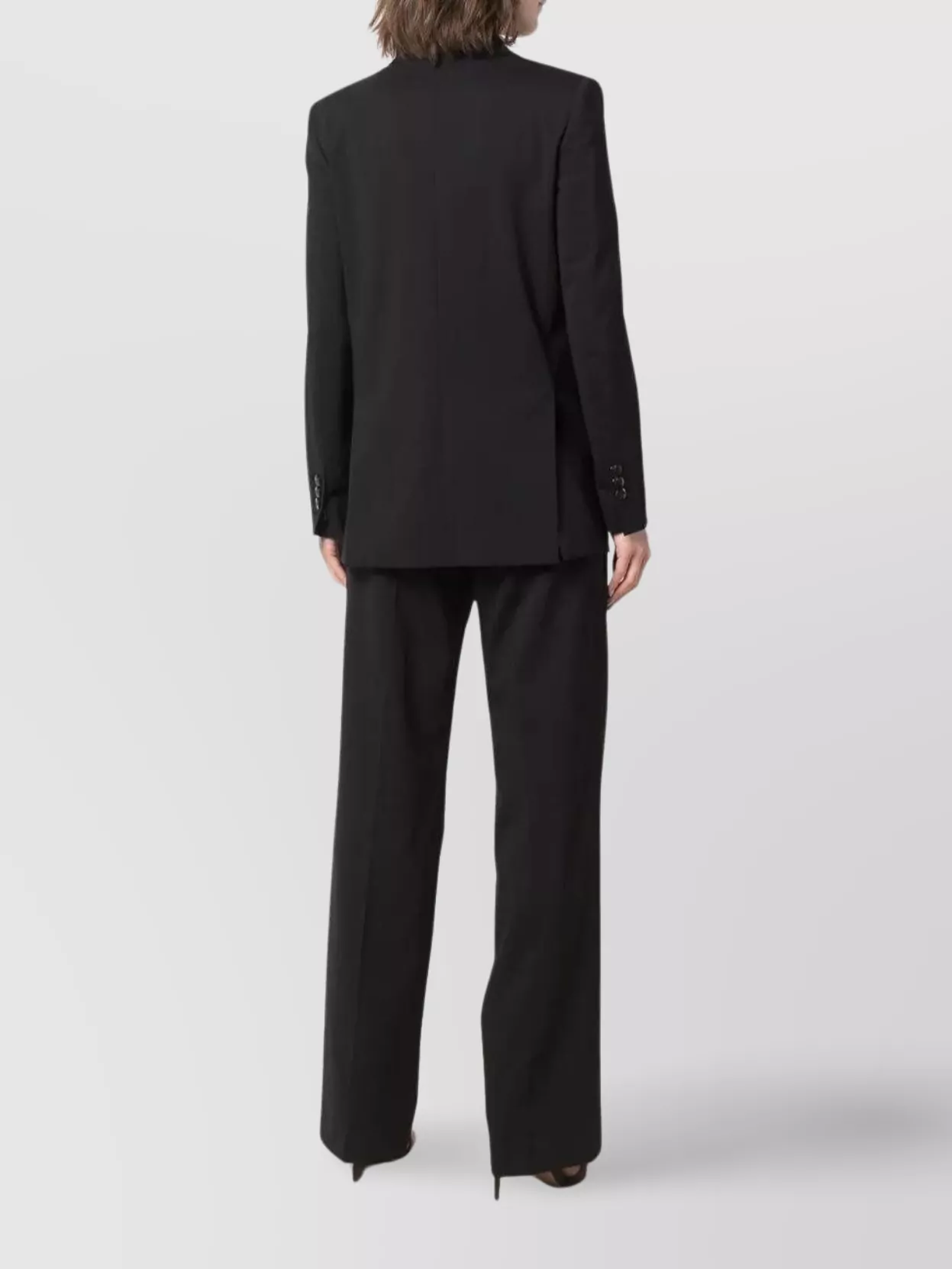 Dsquared2 Long Sleeves Wide-Leg Two-Piece Suit