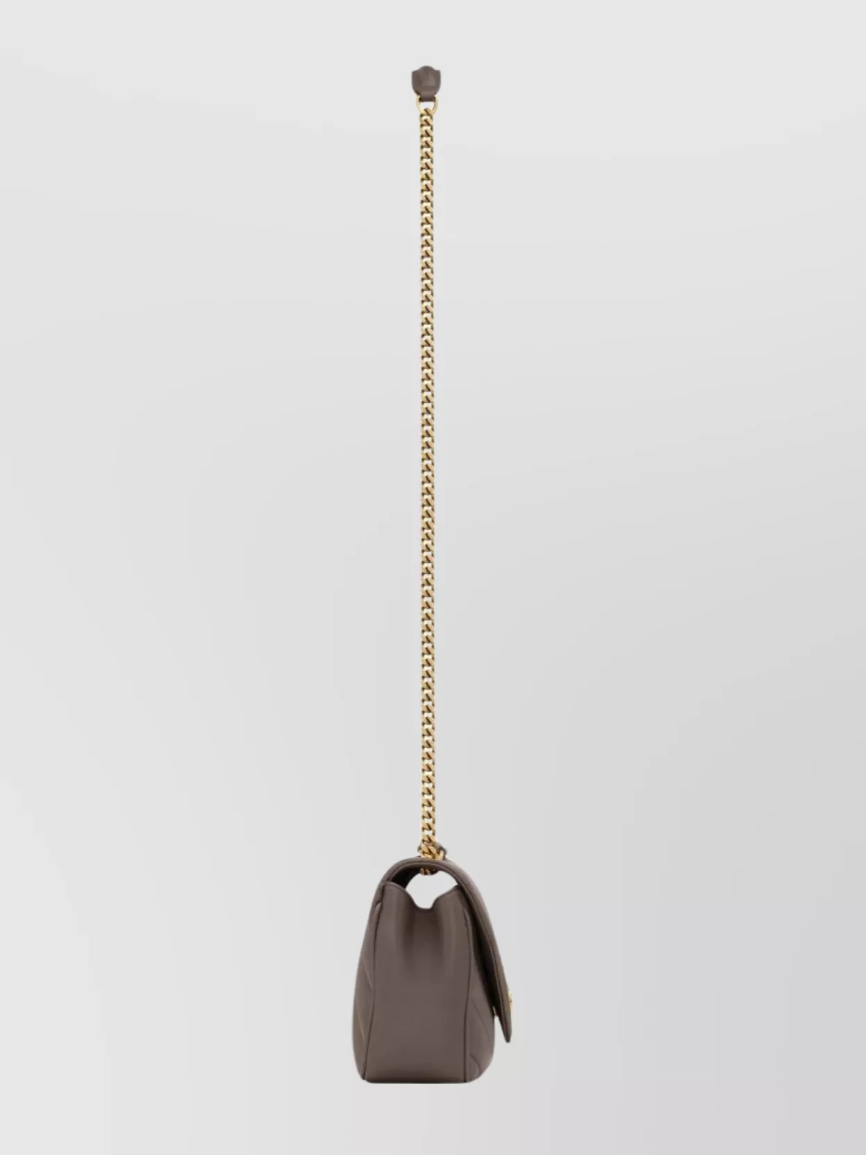 Saint Laurent Chevron Quilted Shoulder Bag With Chain Strap