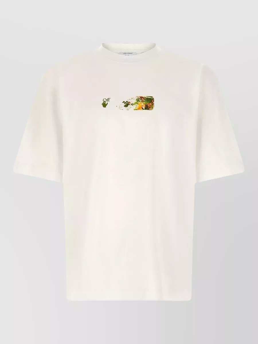 Off-White spices arrow skate oversized cotton t-shirt