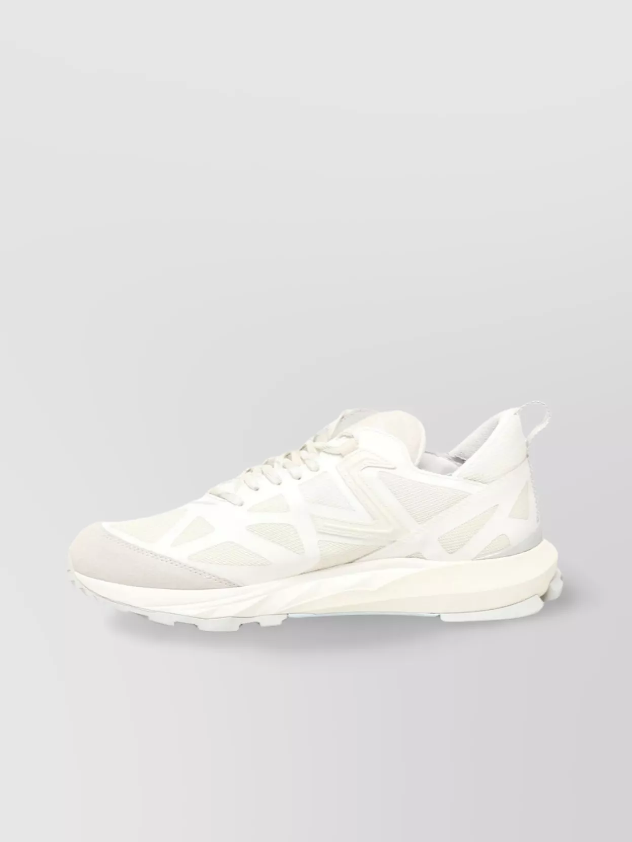 Philippe Model Mesh Upper Trekking Sneakers With Rubber Finish