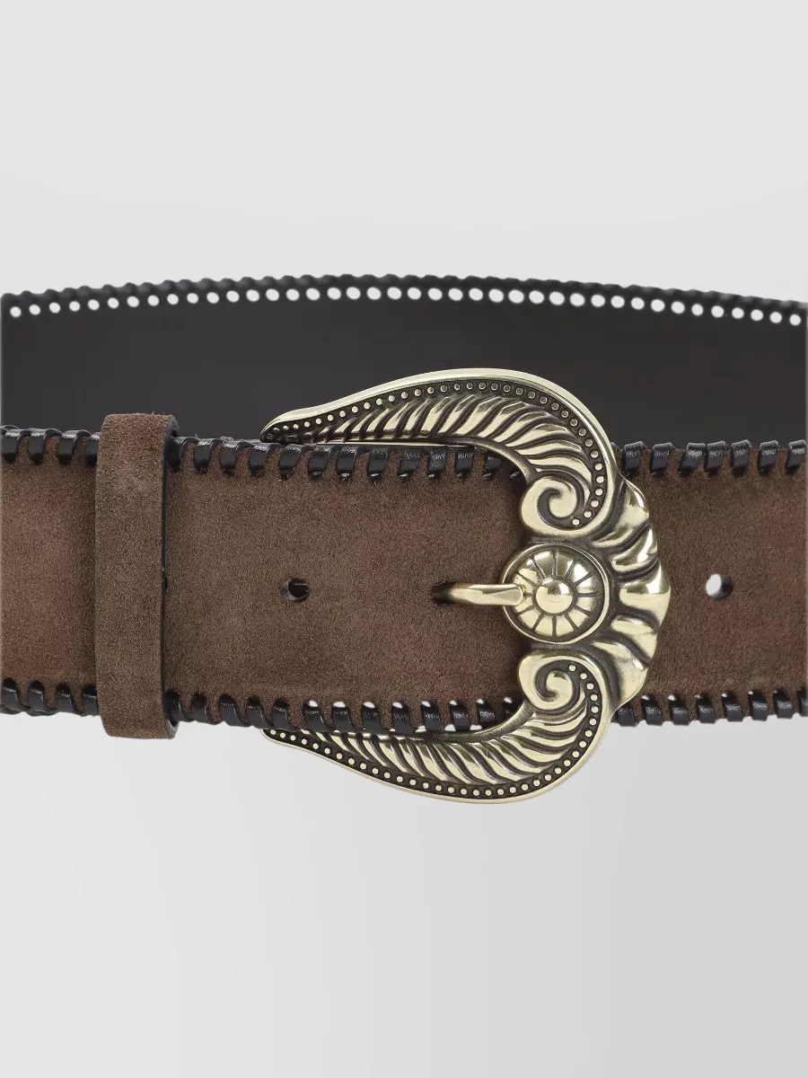 Etro Suede Leather Belt