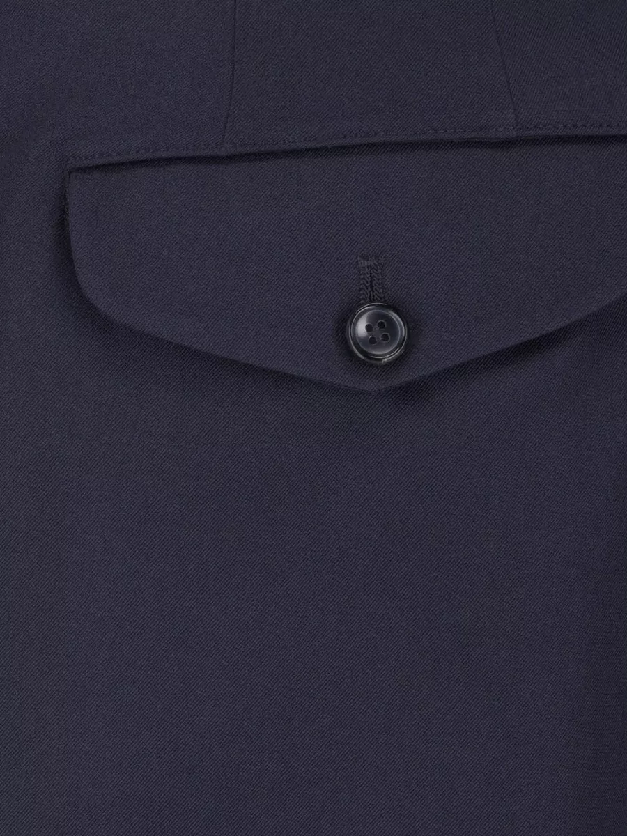 Comme Des Garçons Wool Straight-Leg Trousers