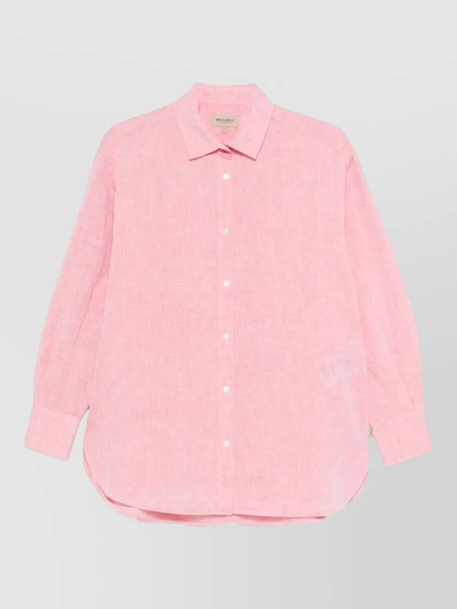 Woolrich linen boyfriend shirt