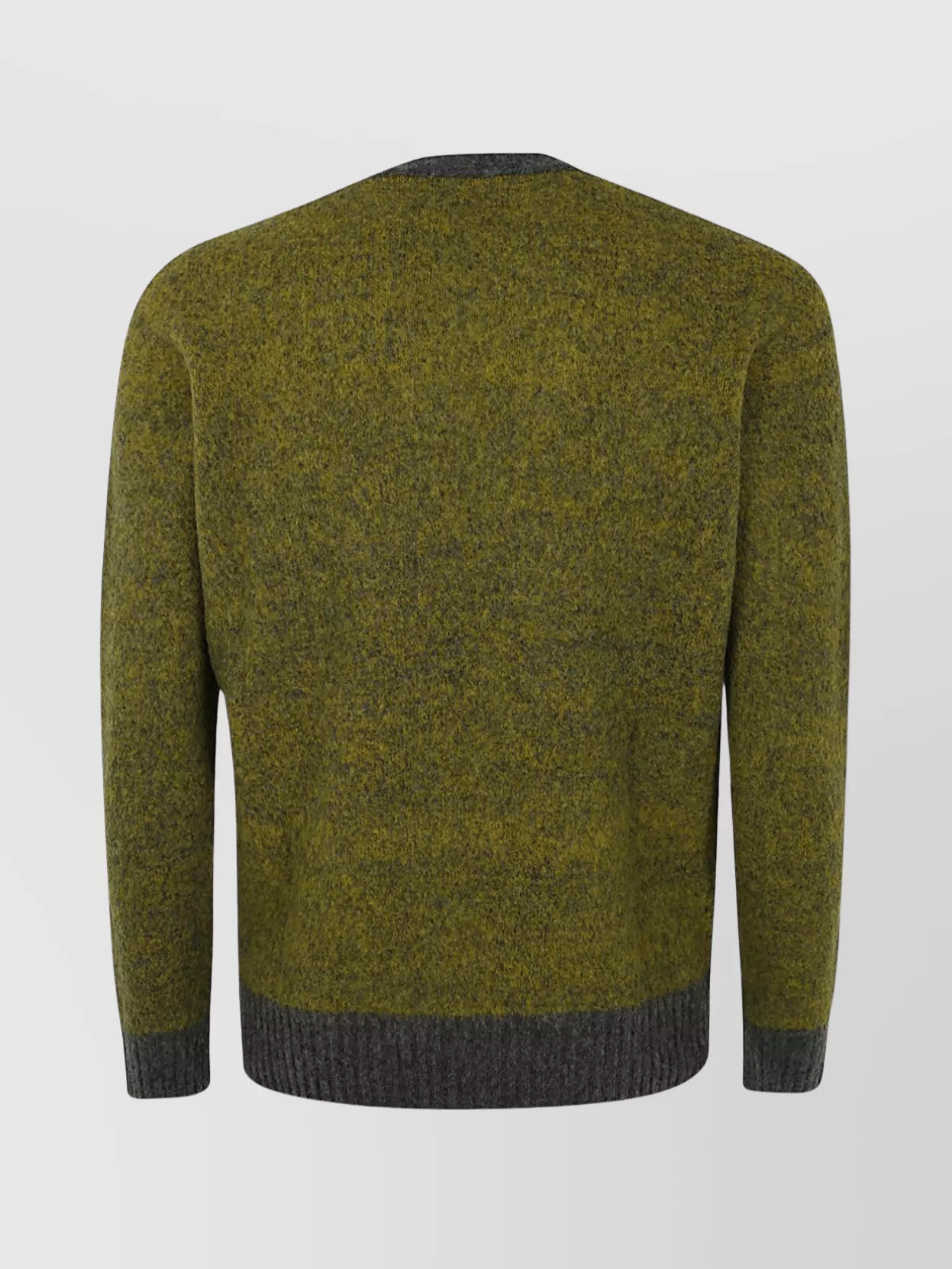 Drumohr Crew Neck Sweater Two-Tone Design