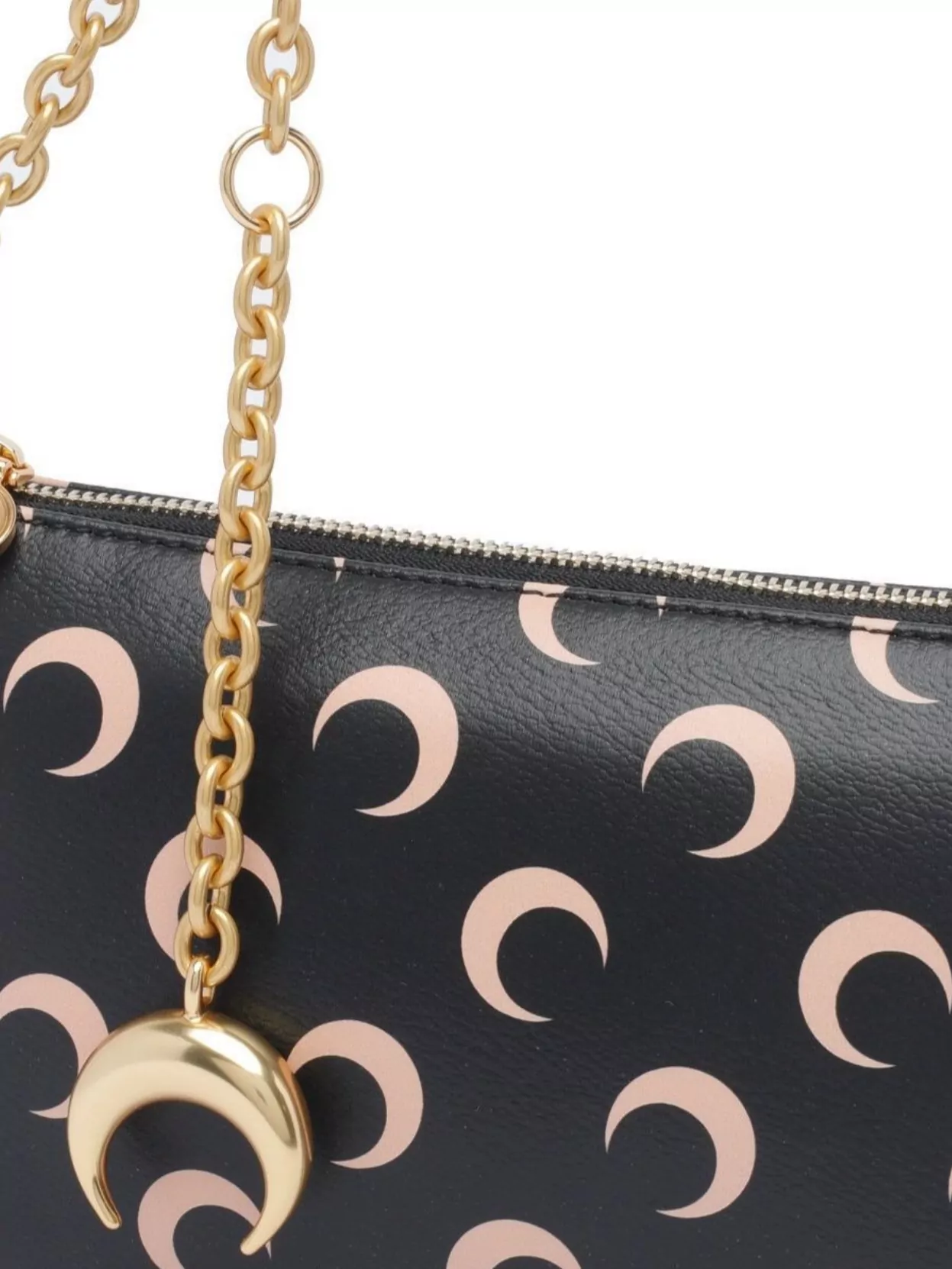 Marine Serre Moon Crescent Shoulder Bag
