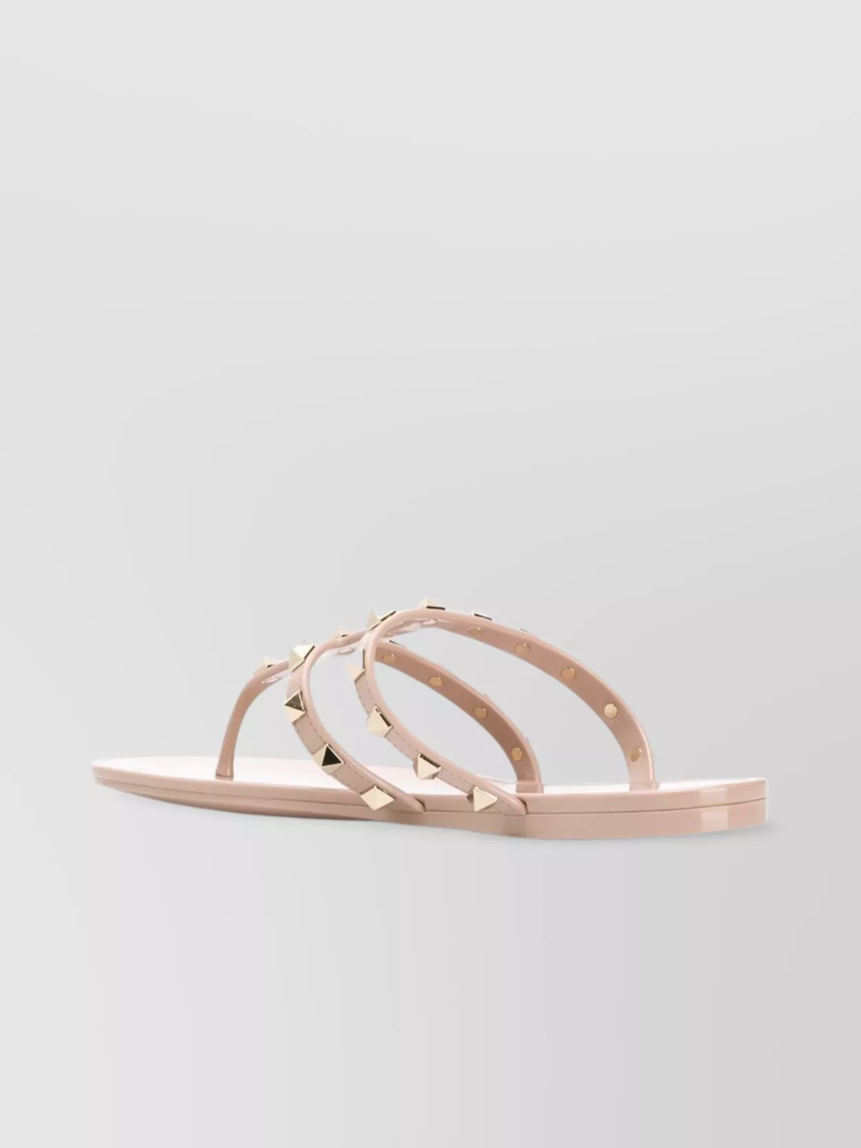 Valentino Garavani Rockstud Rubber Thong Sandals