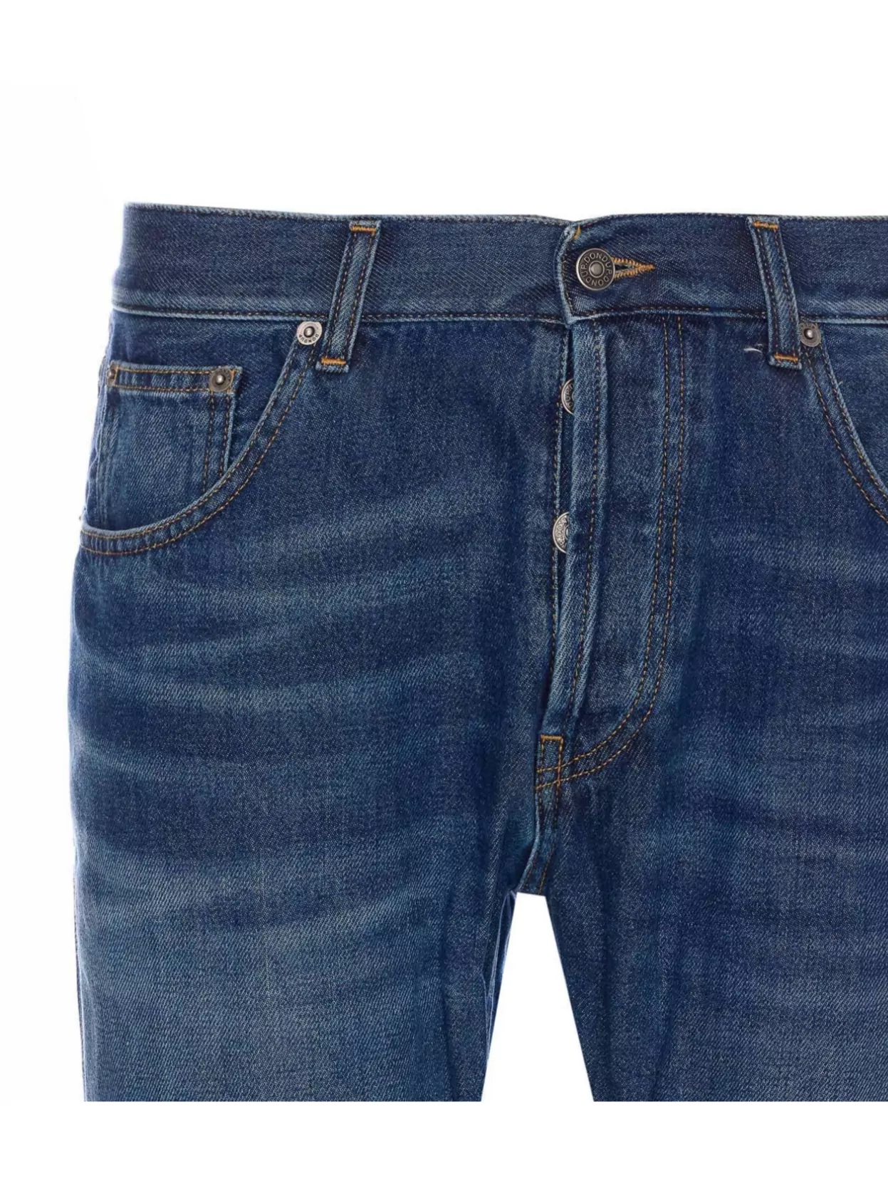 Dondup Slim Fit Trousers Belt Loops