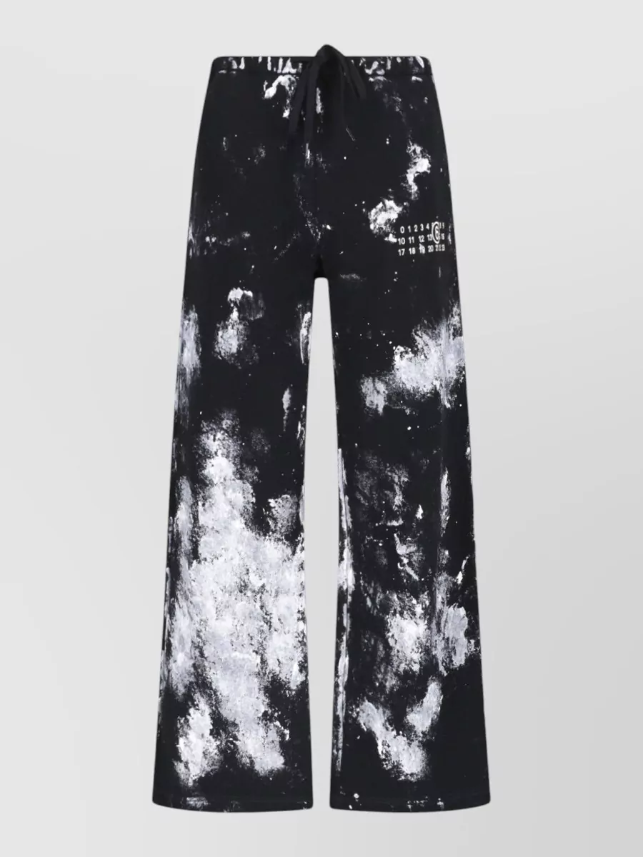 Mm6 Maison Margiela straight cotton trousers