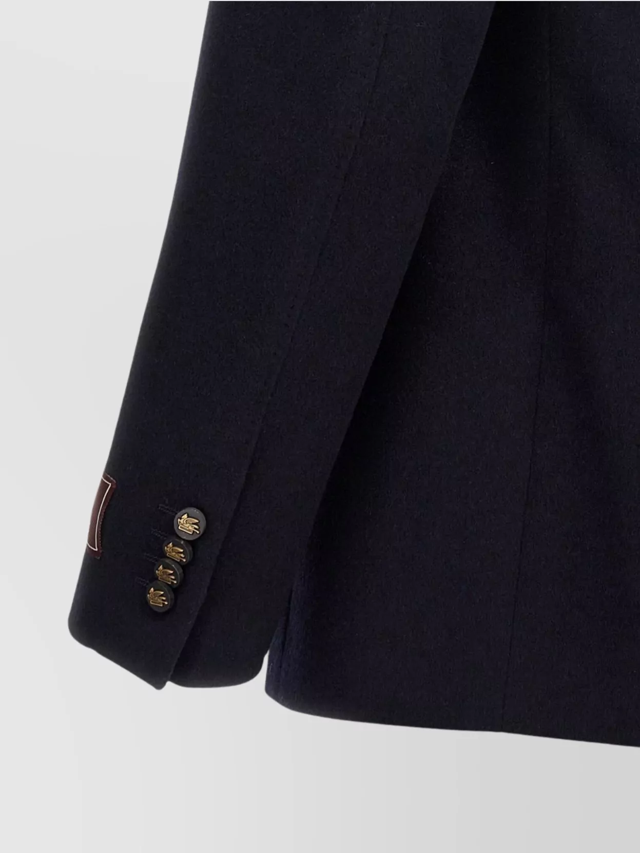 Etro Tailored Blazer Featuring Decorative Stitching