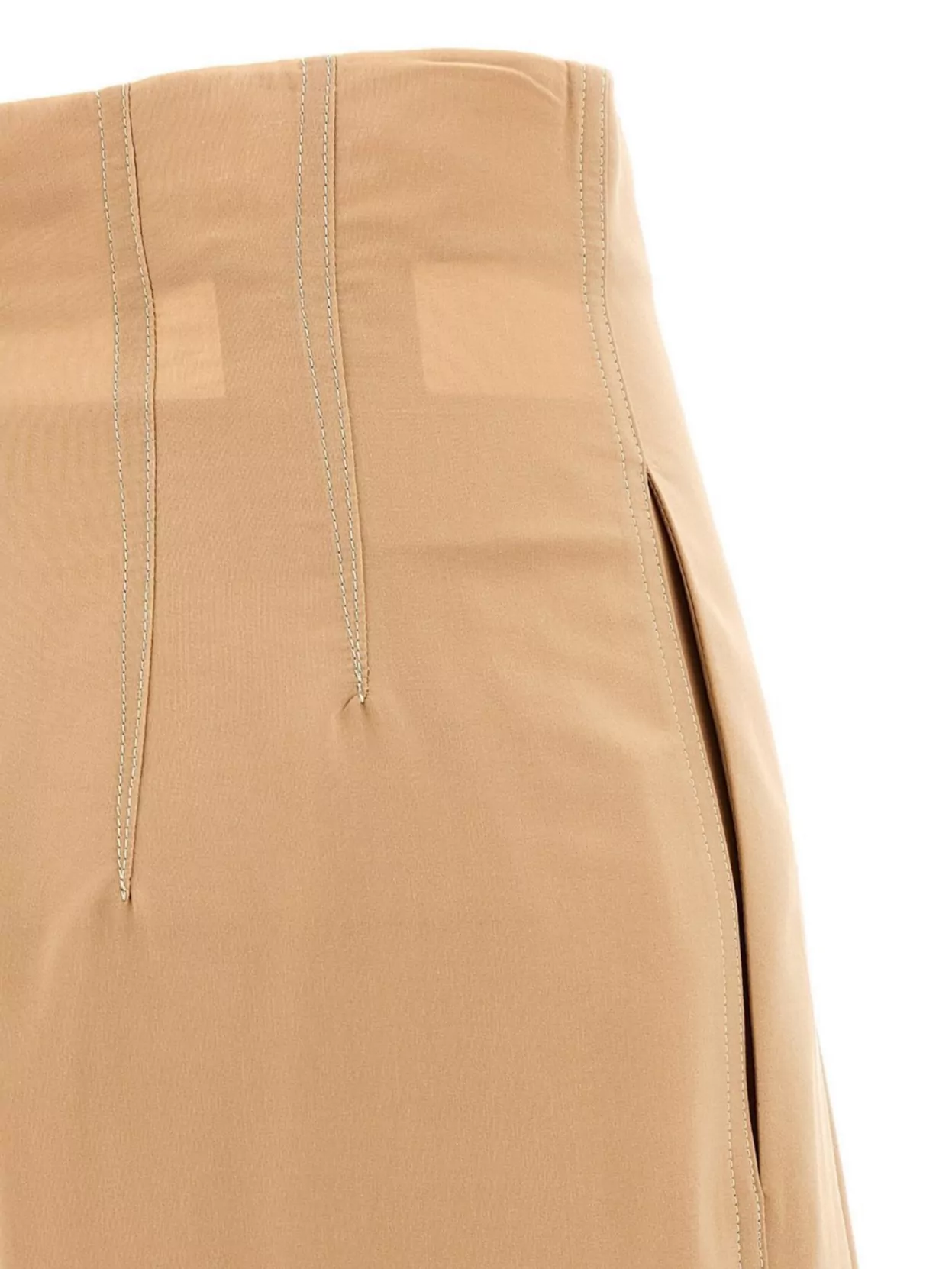 Shop Philosophy High-waisted Trousers Pleated Cuffed Hem