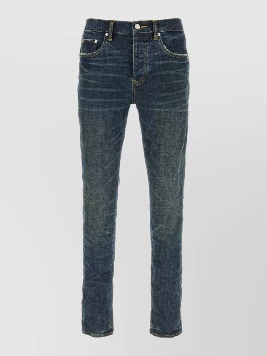 Purple Denim stretch denim jeans