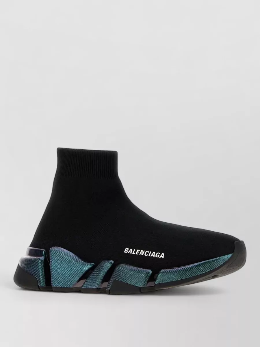 Balenciaga stretch fabric high-top sneakers