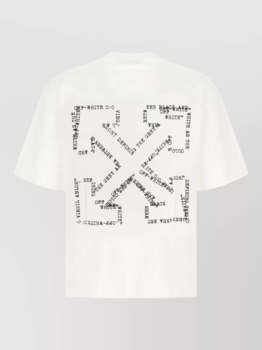 Off-White Cotton T-Shirt