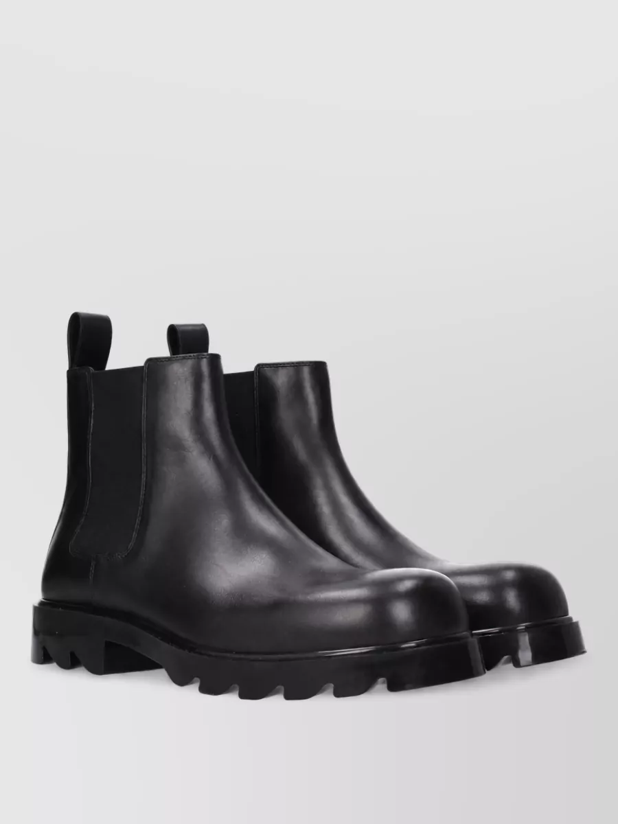 Bottega Veneta leather chelsea boots