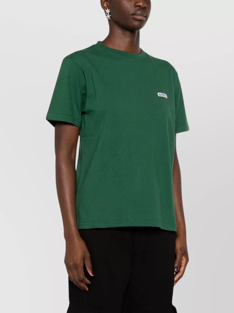 Autry Short Sleeve Crew Neck T-Shirt Design