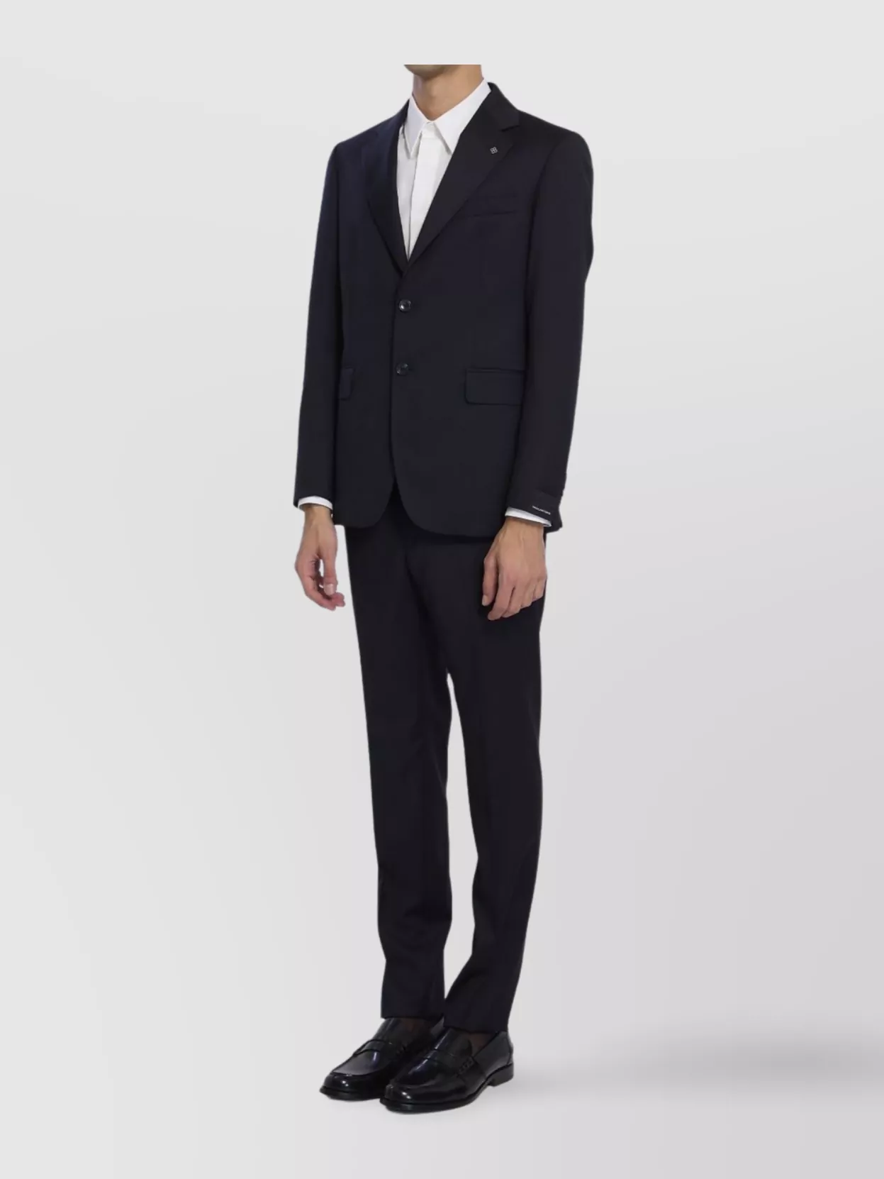 Tagliatore Single-Breasted Suit Straight-Leg Trousers