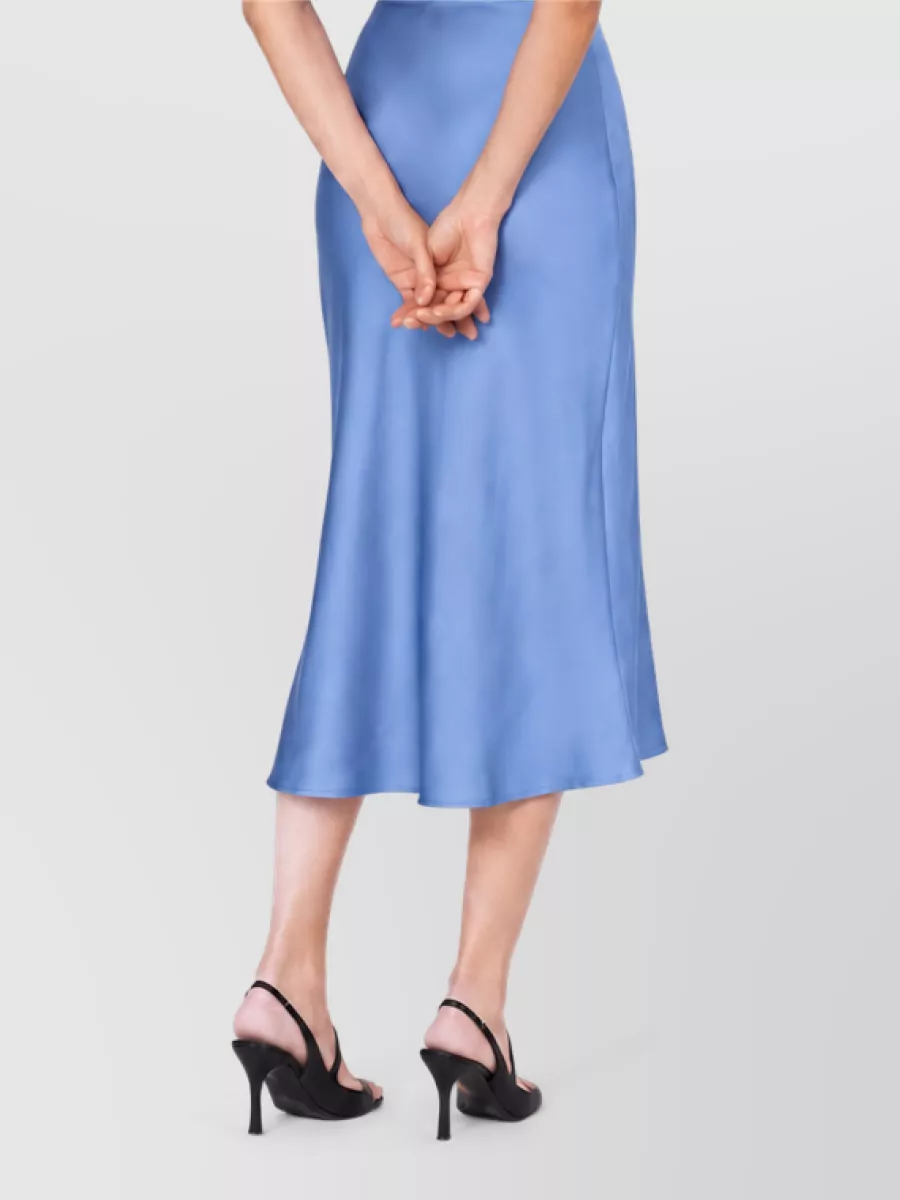 Anine Bing Silk Midi Skirt