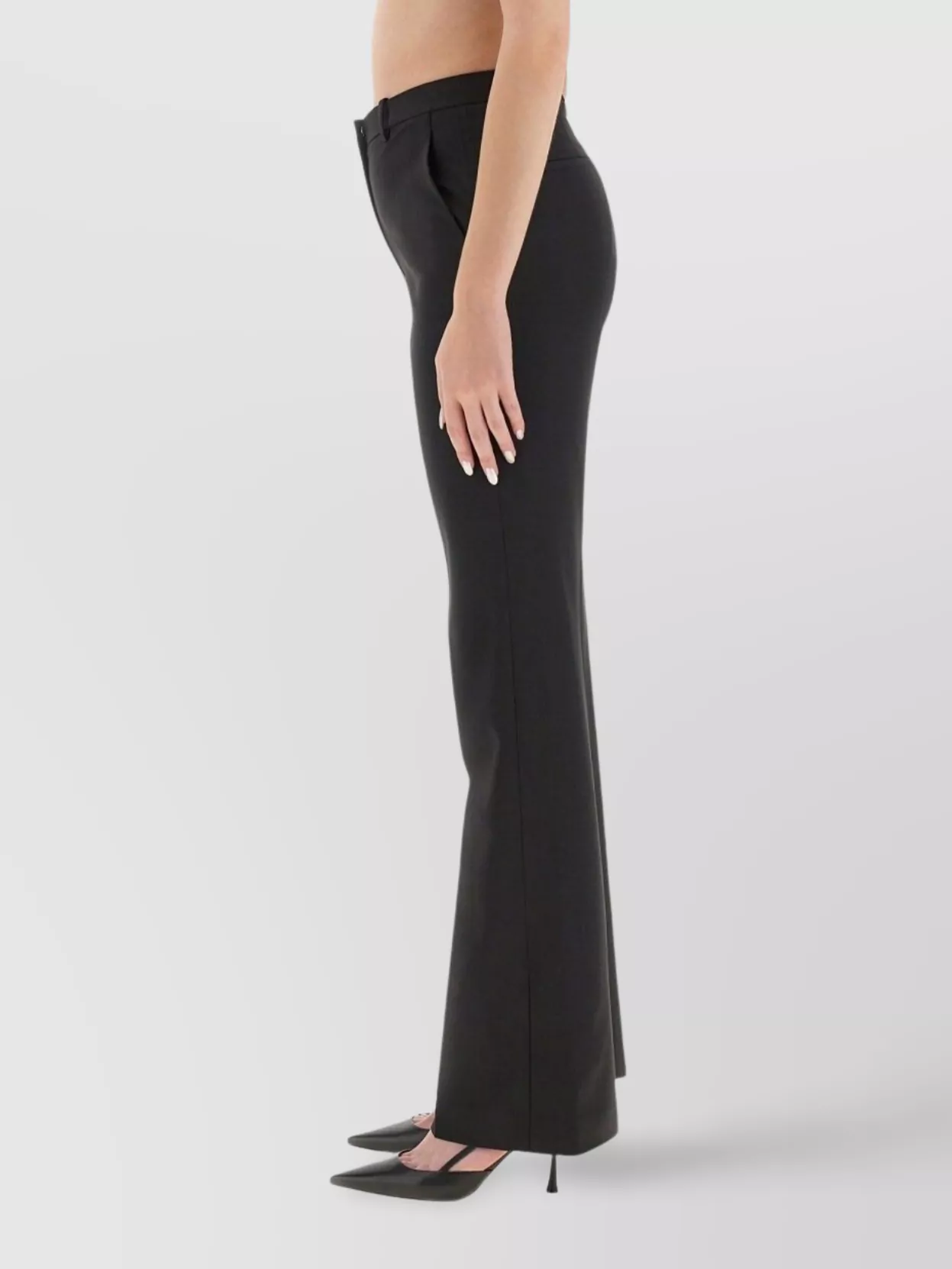 Theory Trousers With Belt Loops And Pockets