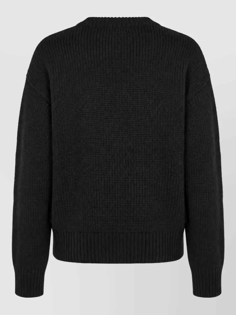 Isabel Marant Etoile Wool-Blend Graphic-Knit Sweater