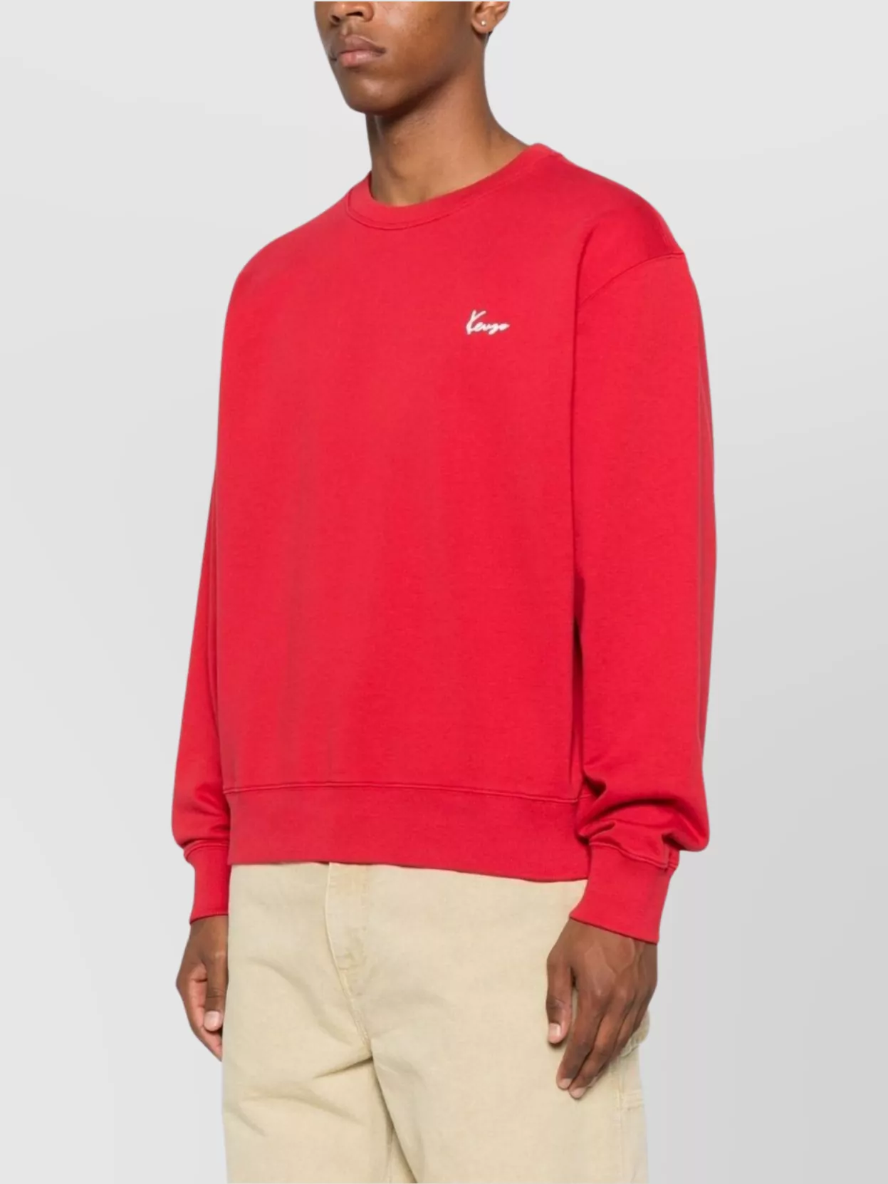 Kenzo Graphic Back Print Crewneck Sweater