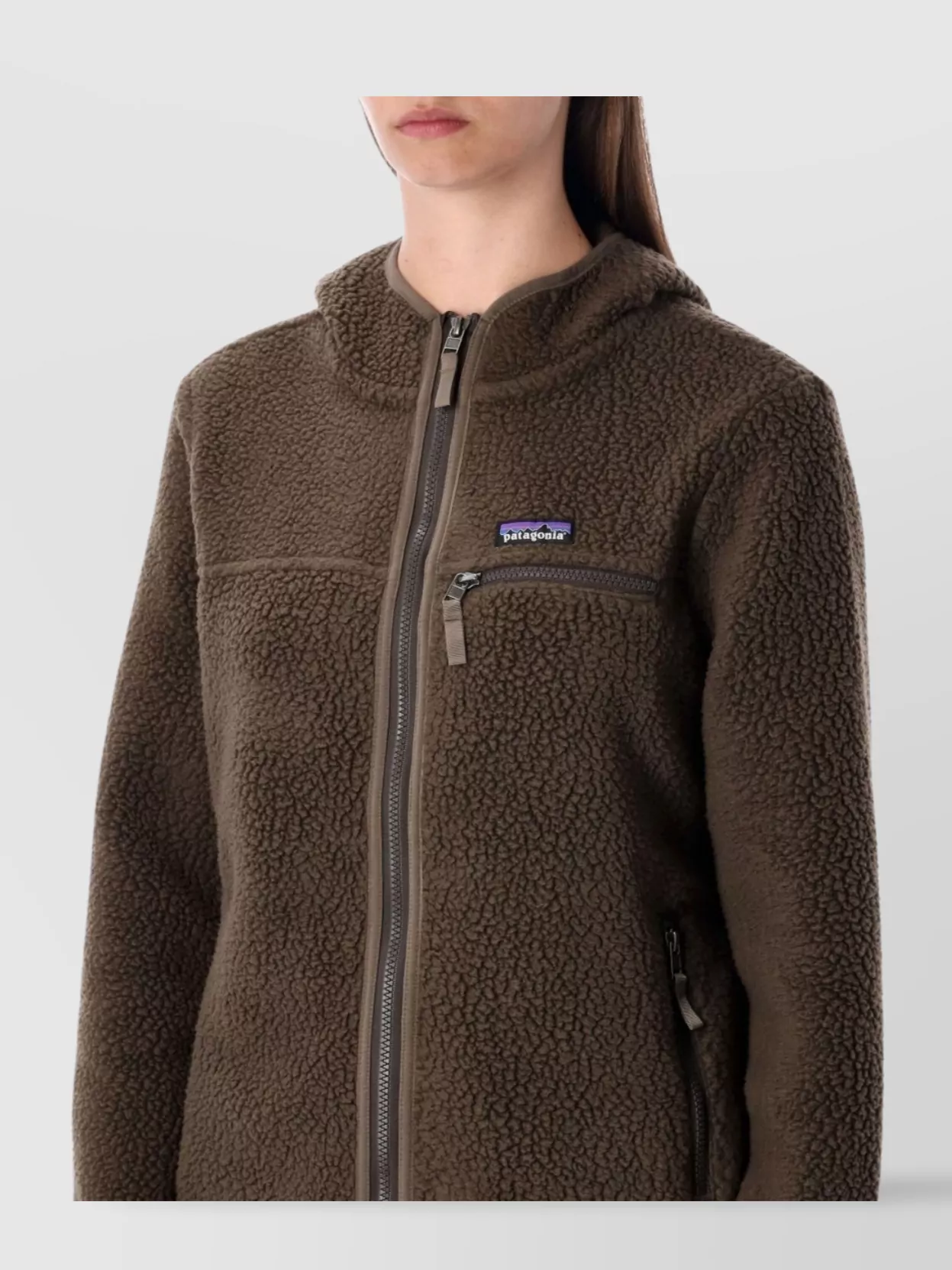 Patagonia Cozy Fleece Hoodie Featuring Pockets