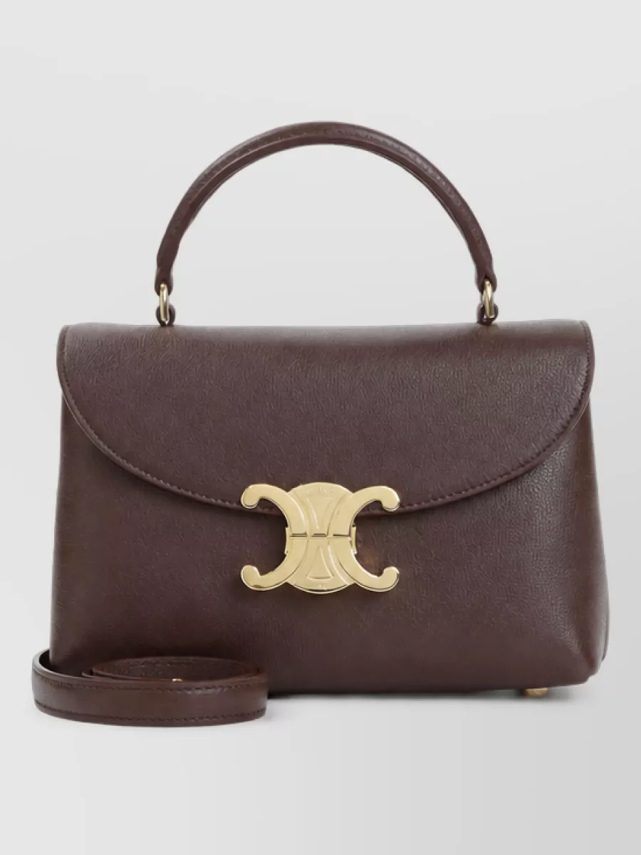 Celine Leather shoulder bag