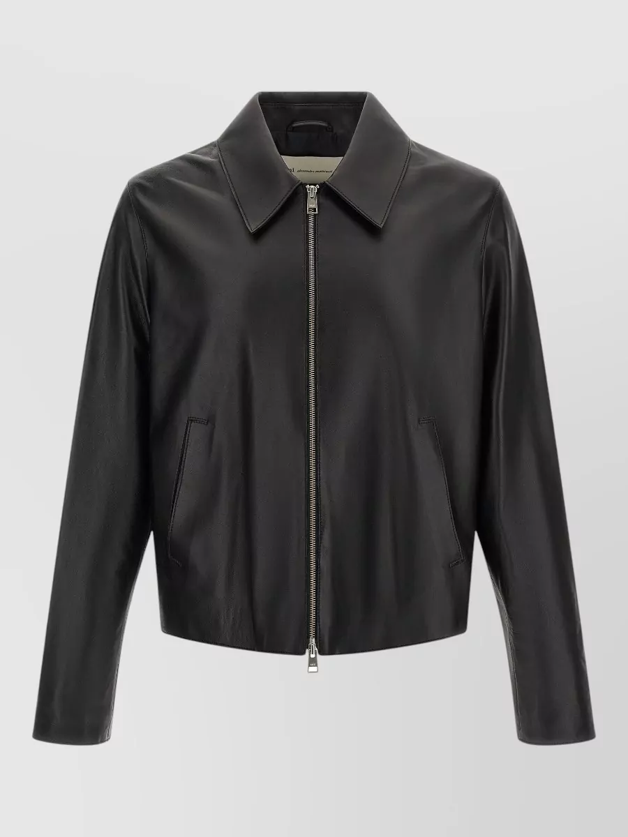 Ami Paris Lamb leather jacket