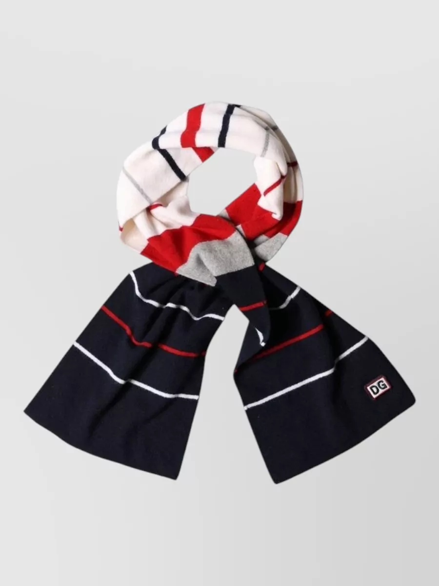 Dolce&Gabbana striped scarf