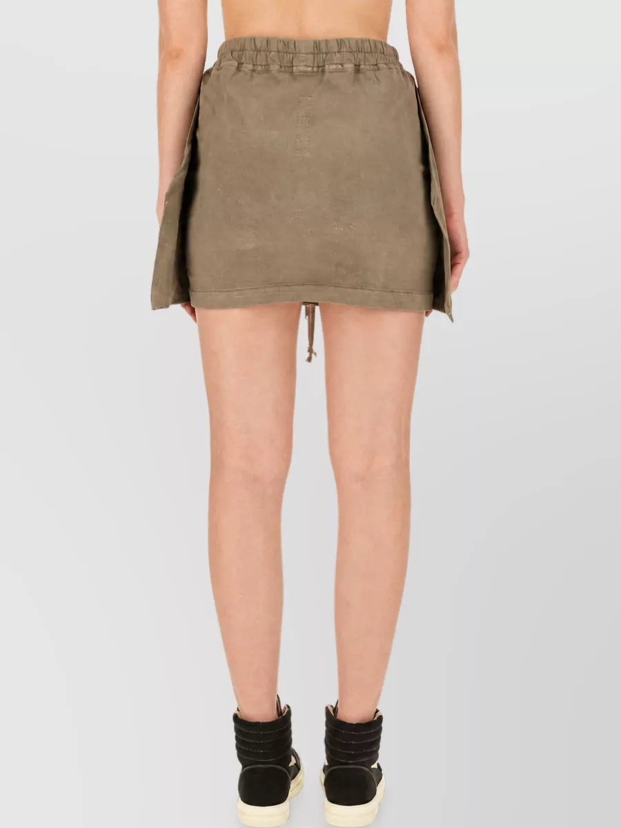 Rick Owens Drkshdw Mini Skirt