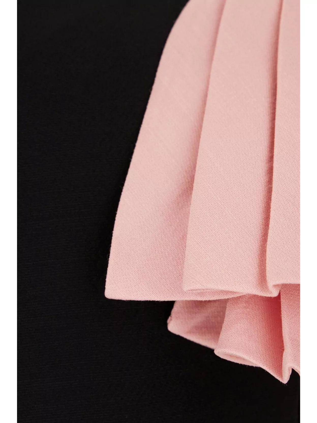 Valentino Crepe Mini Dress In Black