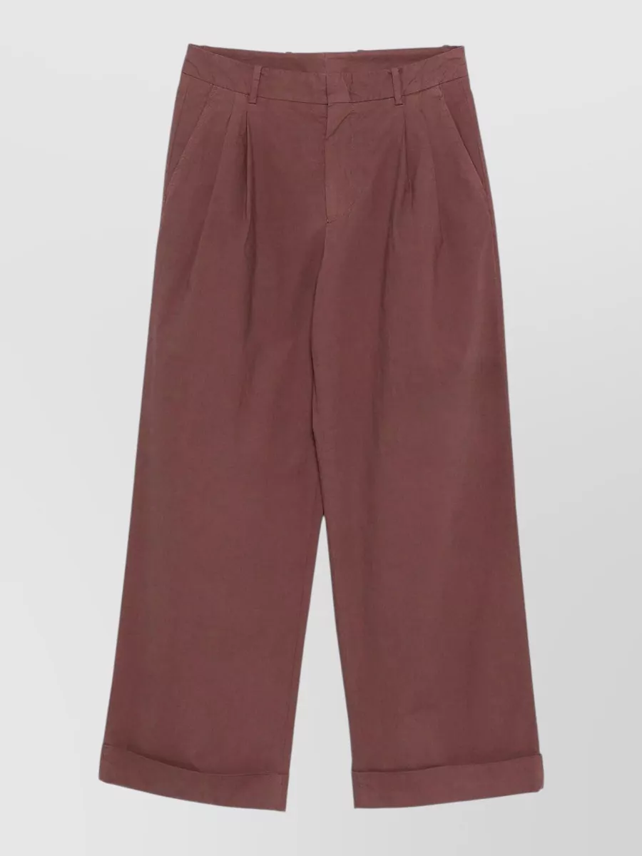 Cellar Door pleated wide-leg trousers