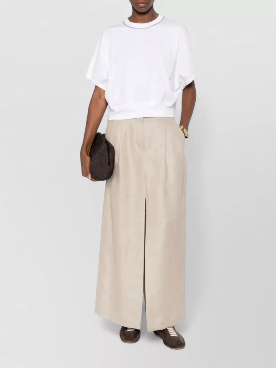 Brunello Cucinelli Cotton Knitted Top