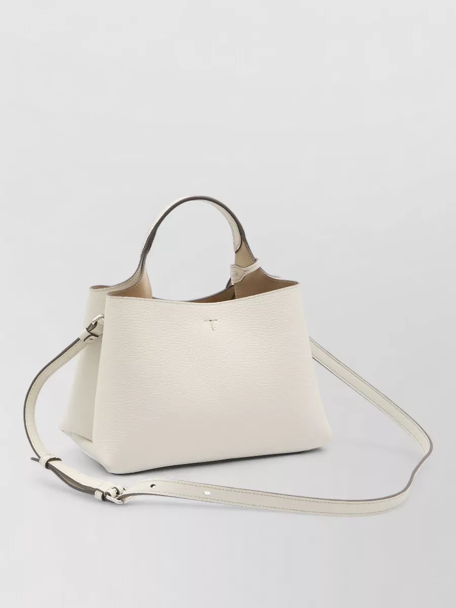 Tod's Micro Leather Tote Bag Top Handle