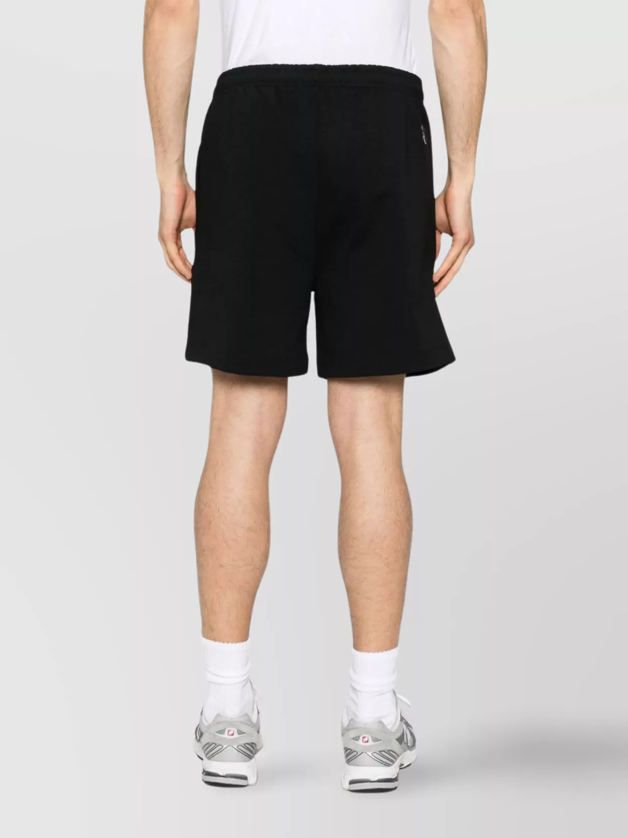 Barrow Elastic Waistband Iridescent Detail Shorts