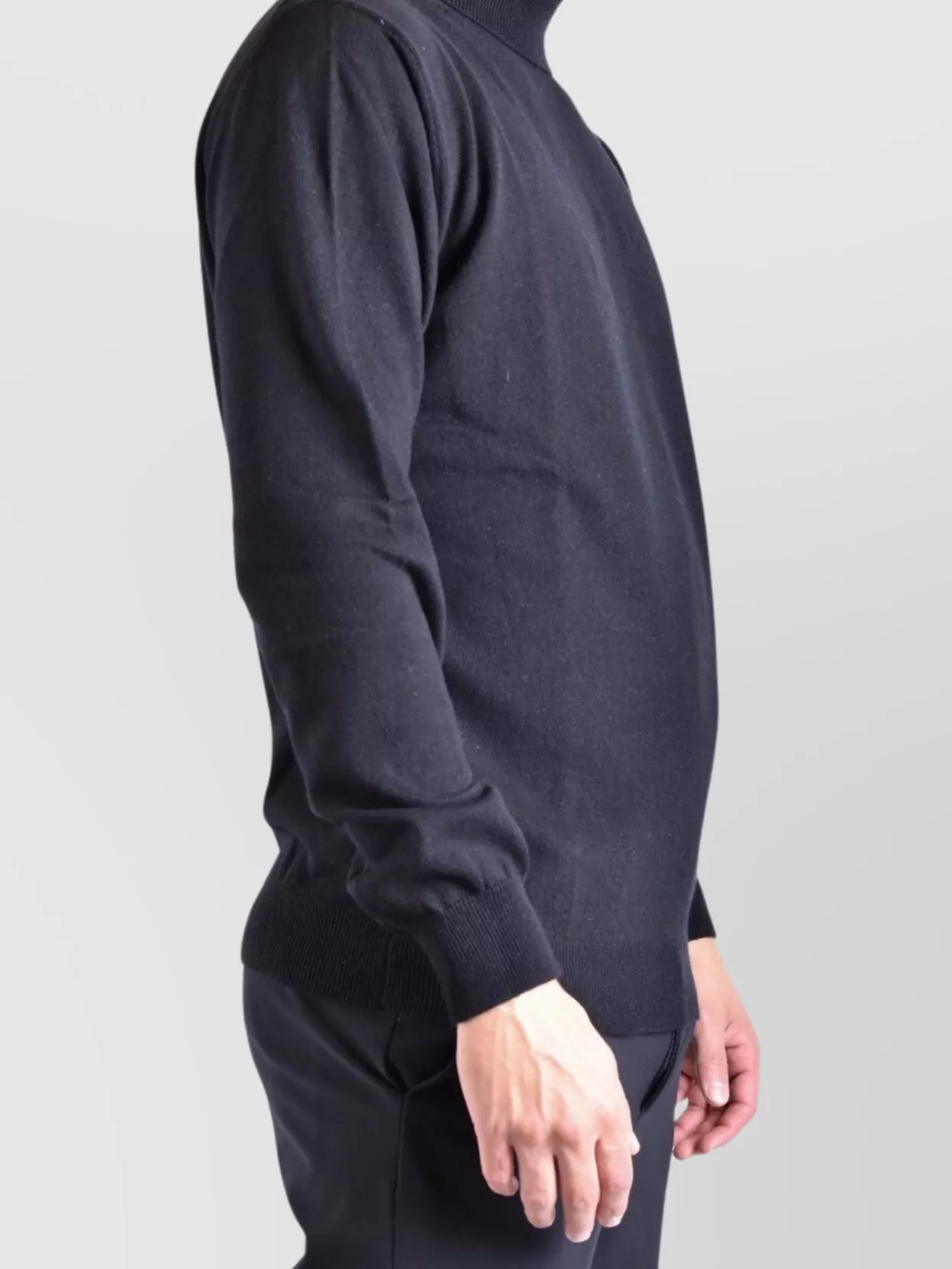 Dondup Turtleneck Sweaters Ribbed Cuffs