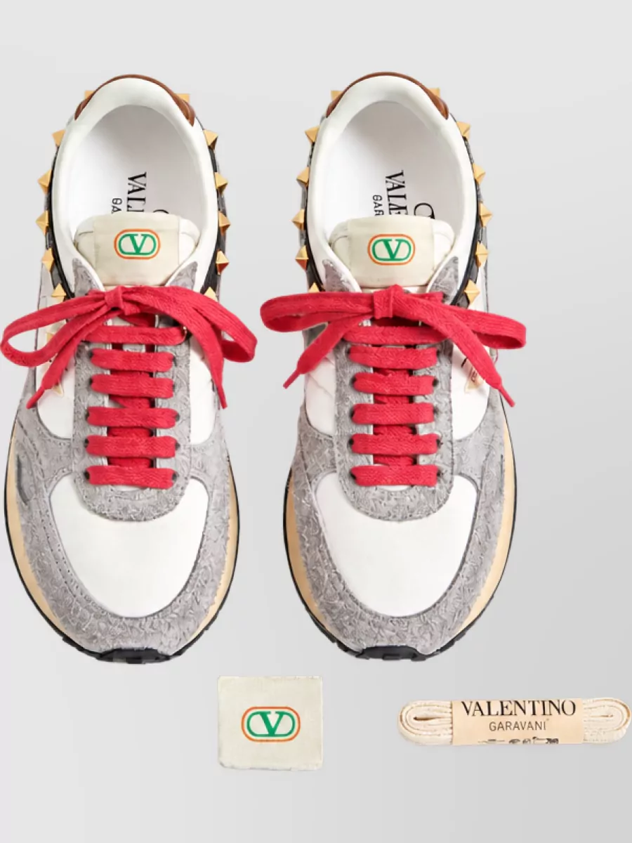 Valentino Garavani Leather Low-Top Sneakers