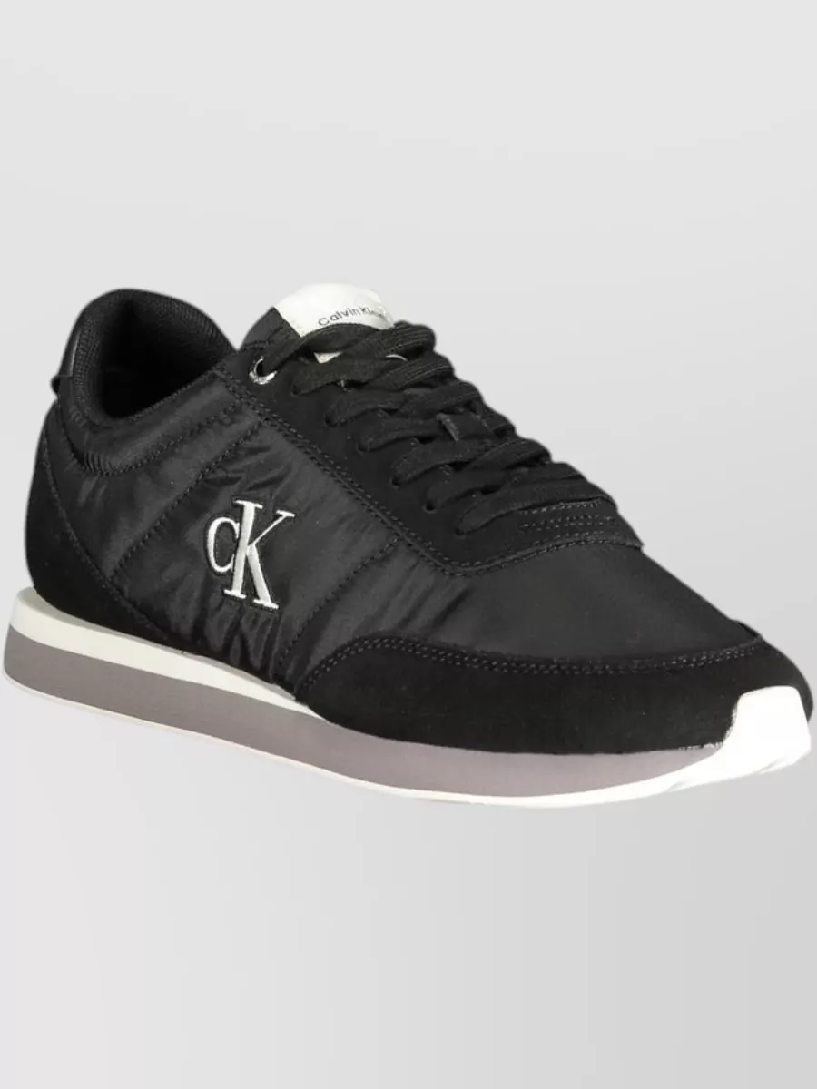 Calvin Klein Leather Low-Top Sneakers