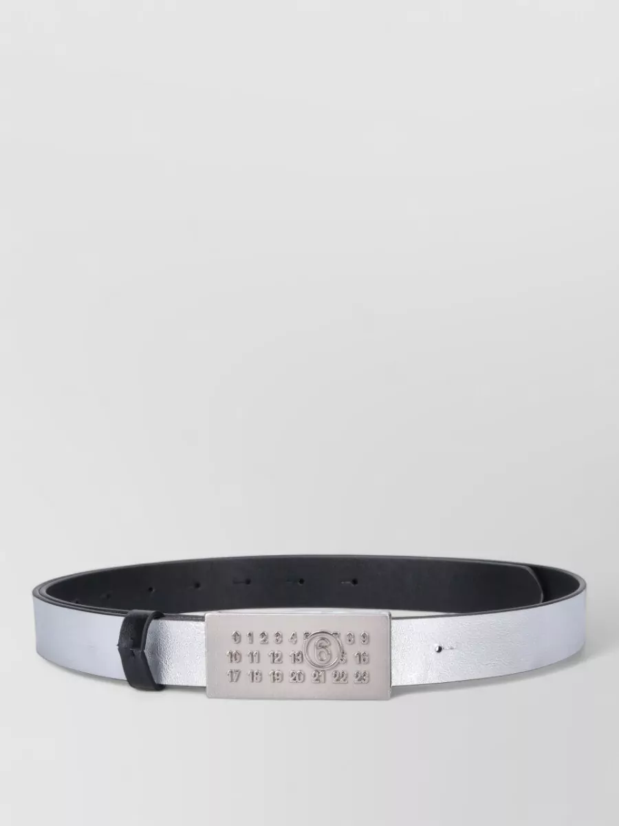 Mm6 Maison Margiela Leather Belt