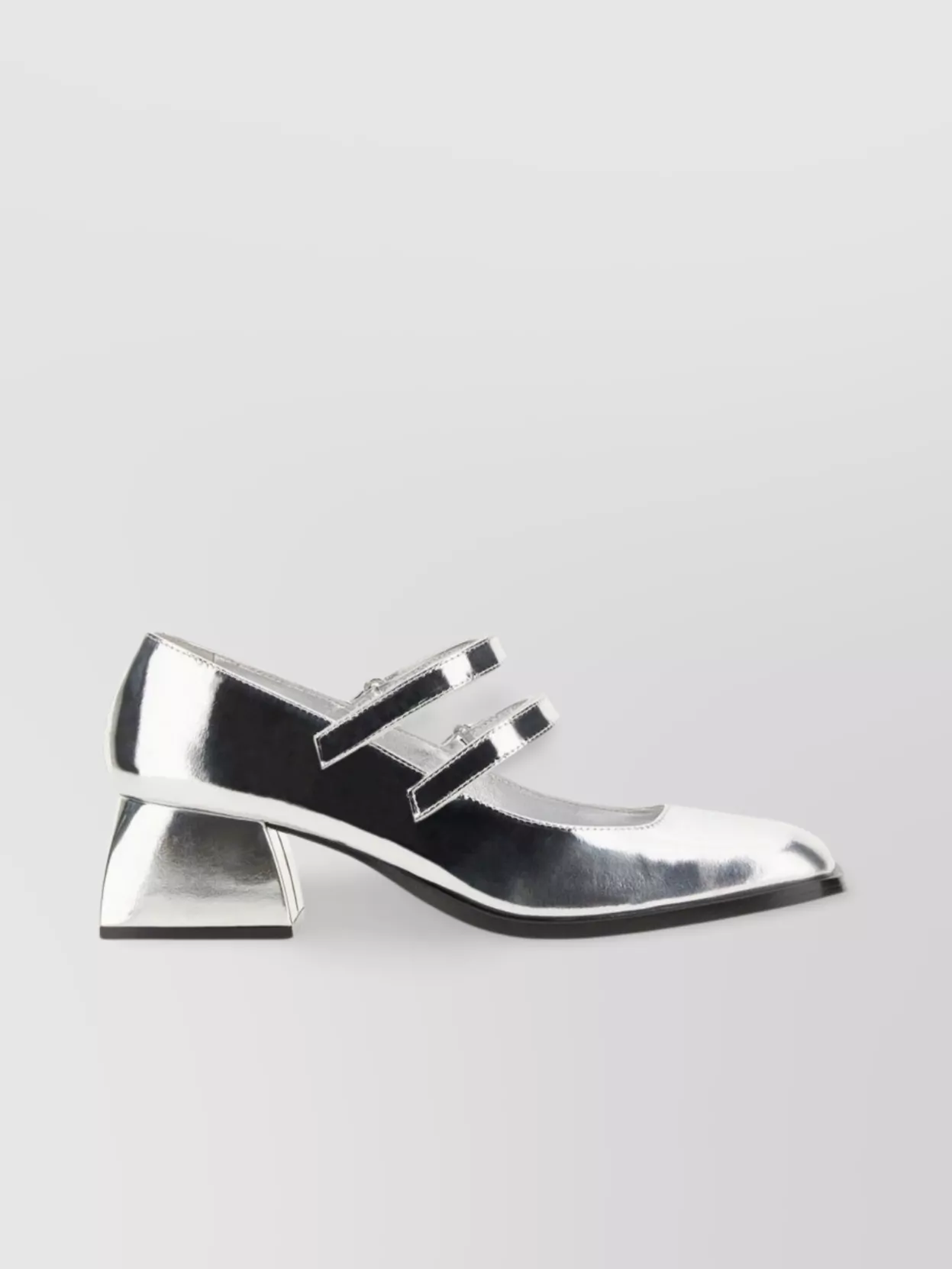 Nodaleto Bacara Metallic Double Strap Sandals