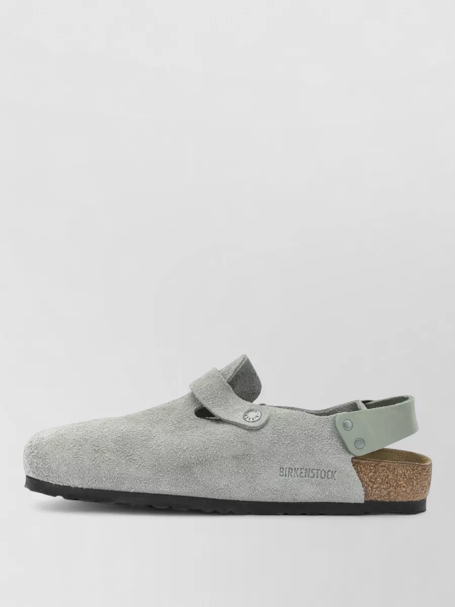 Birkenstock Suede Leather Tokio Pure Clogs