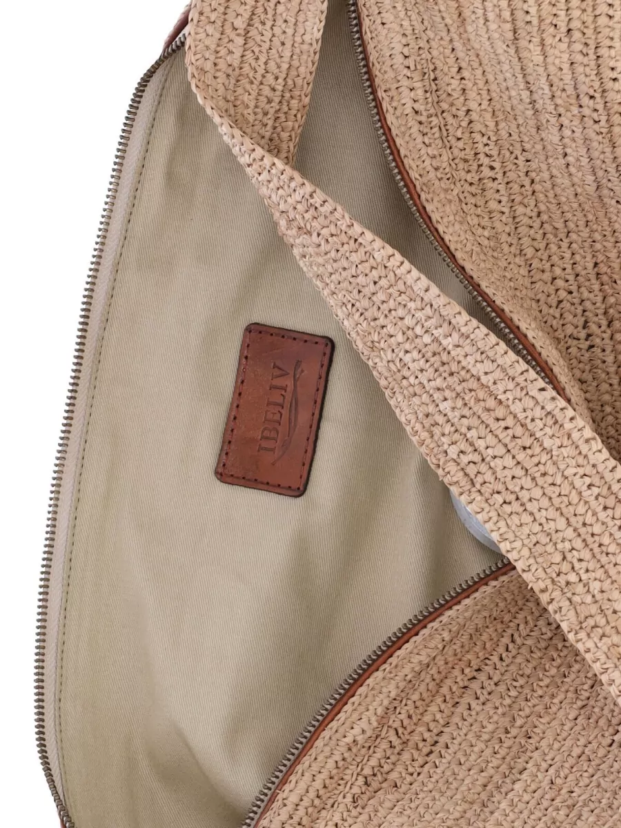 Ibeliv Raffia Shoulder Bag
