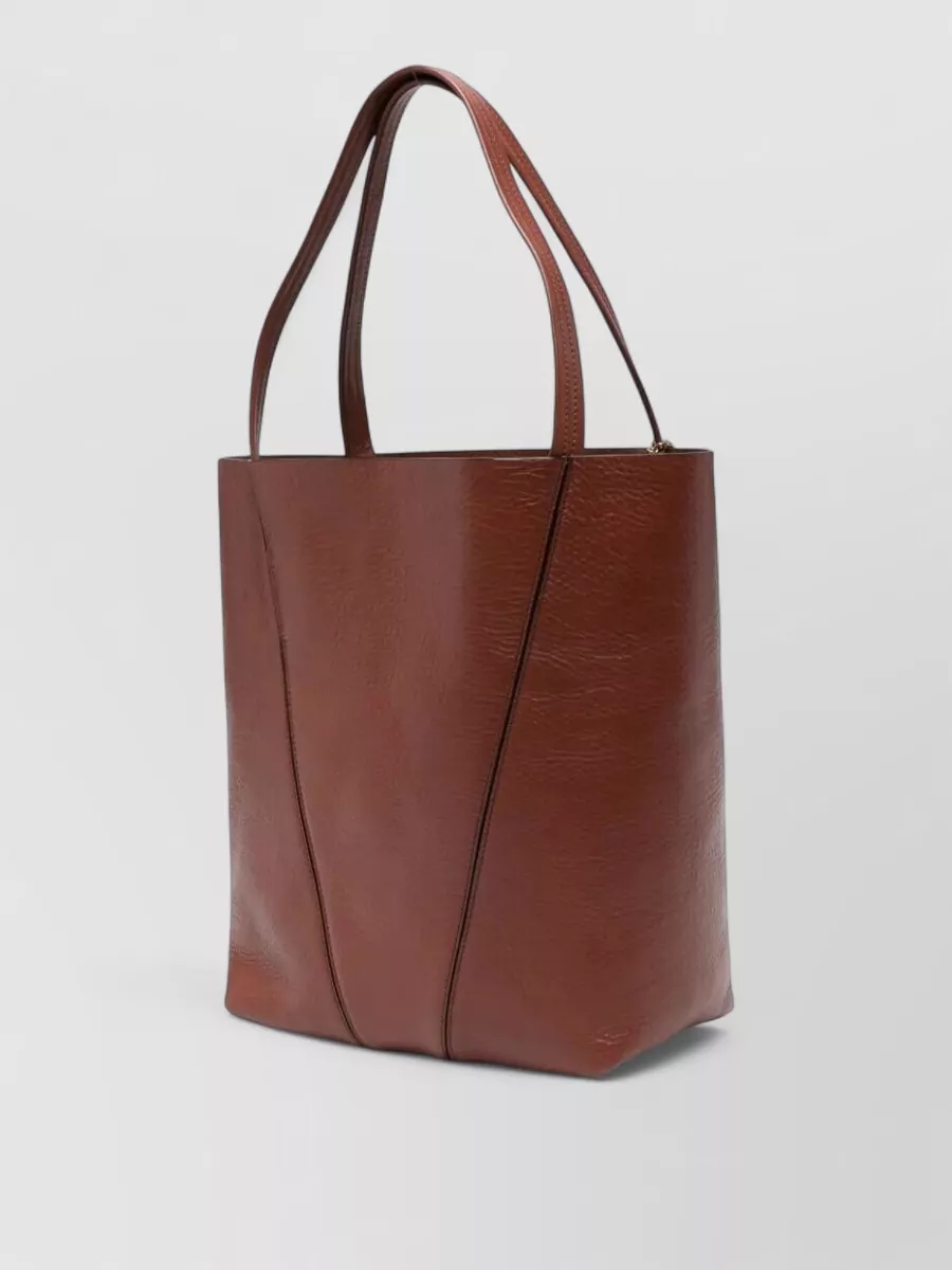 Chloé Chloé Spin Leather Shoulder Bag