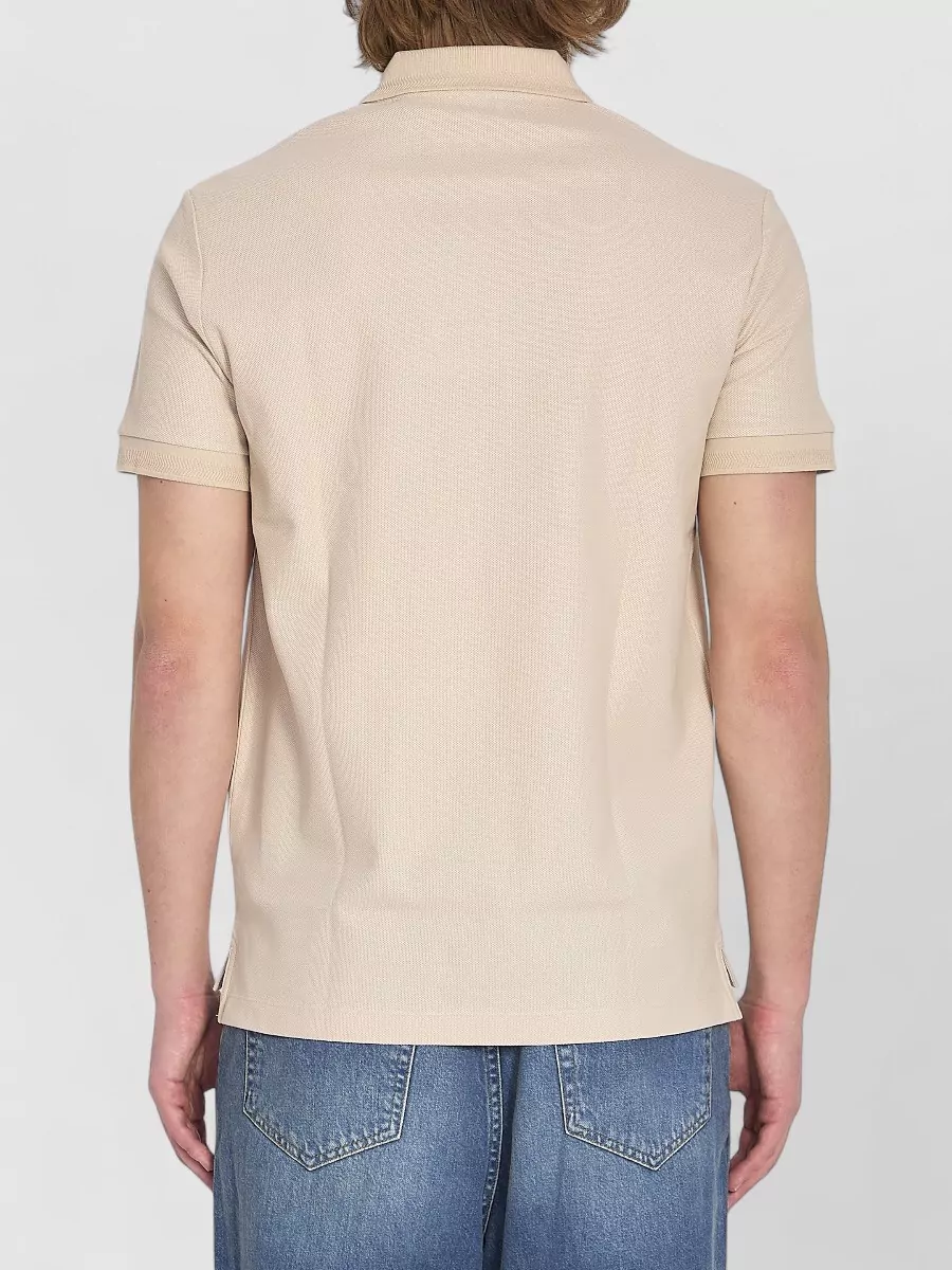 Burberry Slim Fit Cotton Piqué Polo Shirt