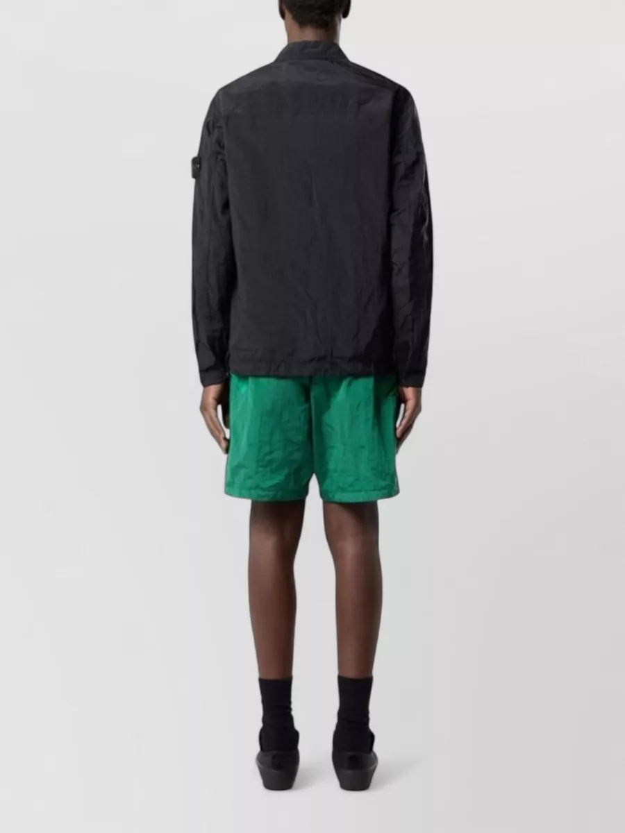 Stone Island Nylon Regular-Fit Zip-Up Overshirt