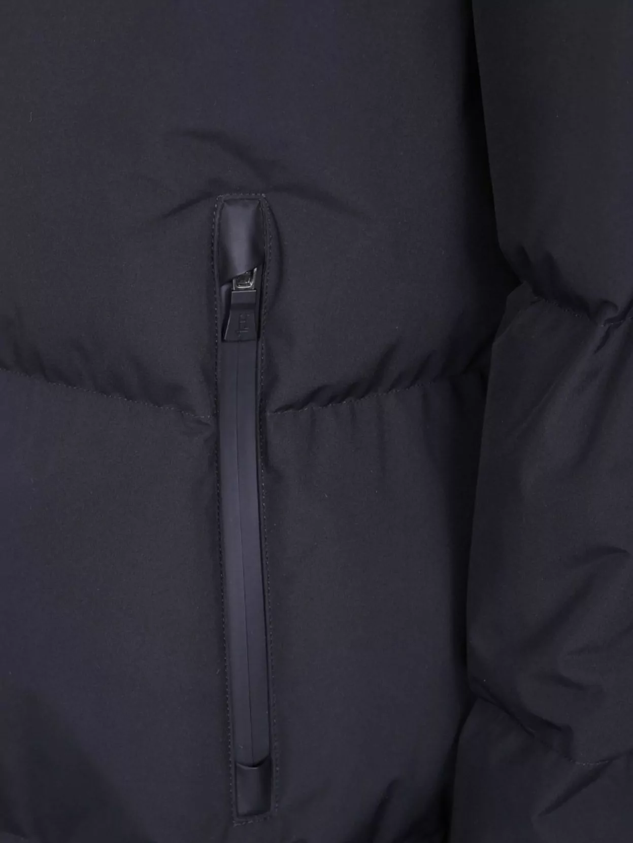 Herno Double-layer Down Jacket With Hood In Black