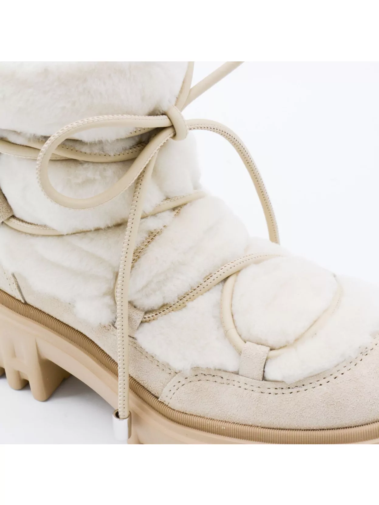 Hogan Chunky Sole Ankle Length Boots